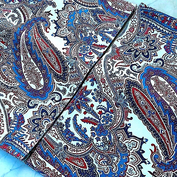 Ralph Lauren Other - RALPH LAUREN LAVEEN PAISLEY/RED SET OF 4 PLACEMATES NWT COTTON 14 IN BY 10 IN